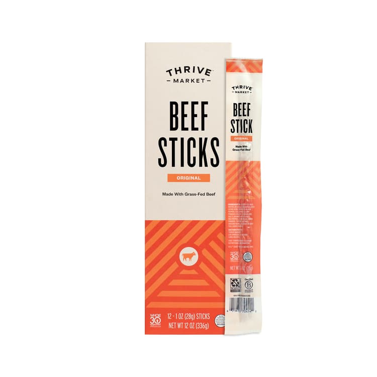 Thrive Market Grass-Fed Beef Sticks, Original