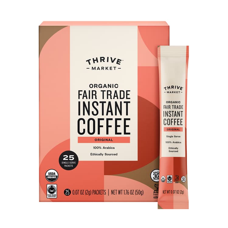 Thrive Market Organic Instant Coffee, Single Serve