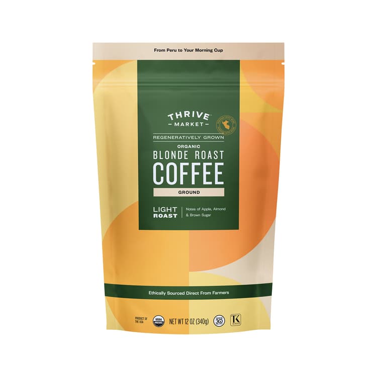 Thrive Market Regeneratively Grown Organic Blonde Roast, Ground
