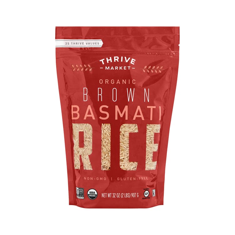 Thrive Market Organic Brown Basmati Rice