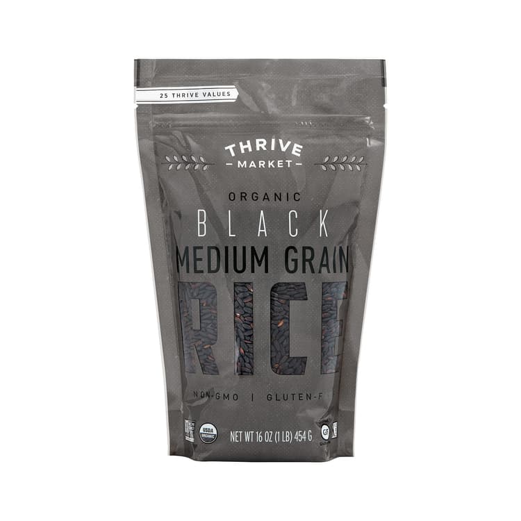 Thrive Market Organic Black Medium Grain Rice