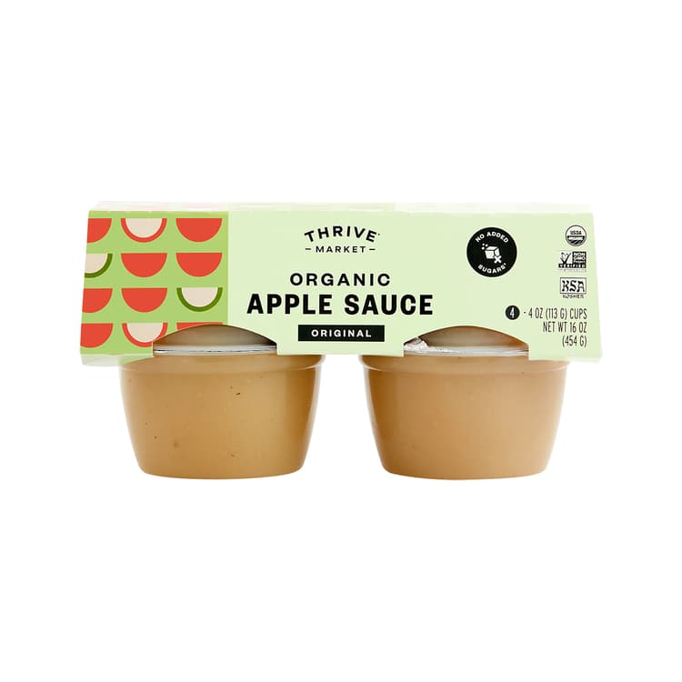 Thrive Market Organic Apple Sauce, Original