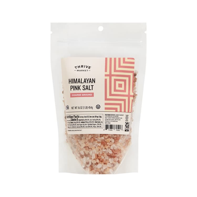 Thrive Market Pink Himalayan Salt, Coarse