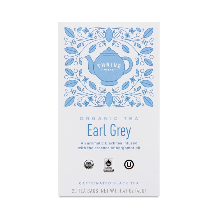 Thrive Market Fair Trade Organic Earl Grey Tea