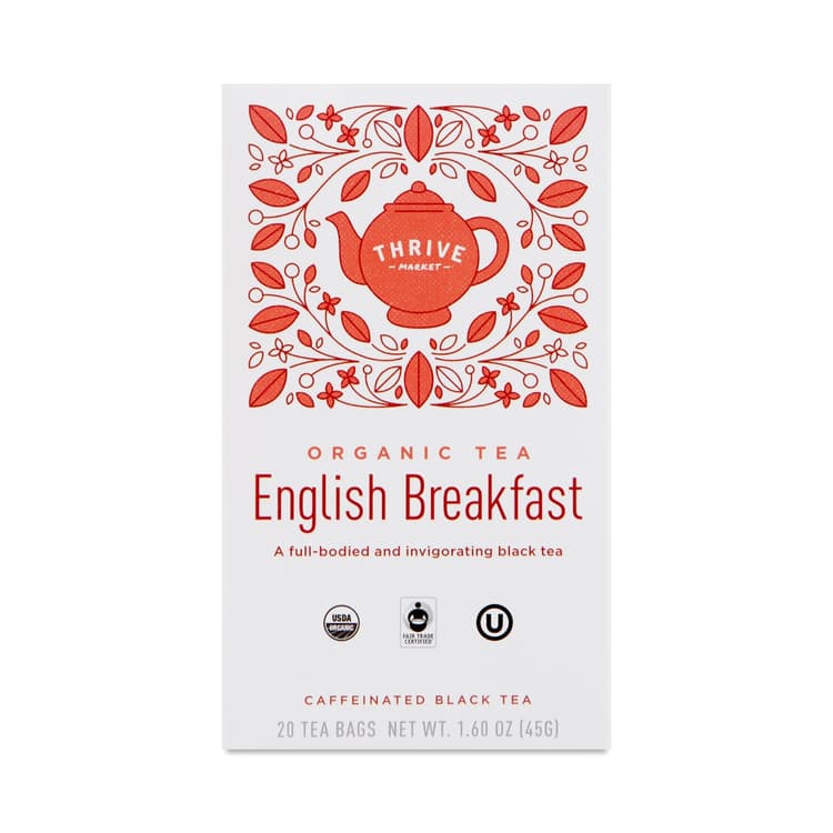 Thrive Market Fair Trade Organic English Breakfast Tea