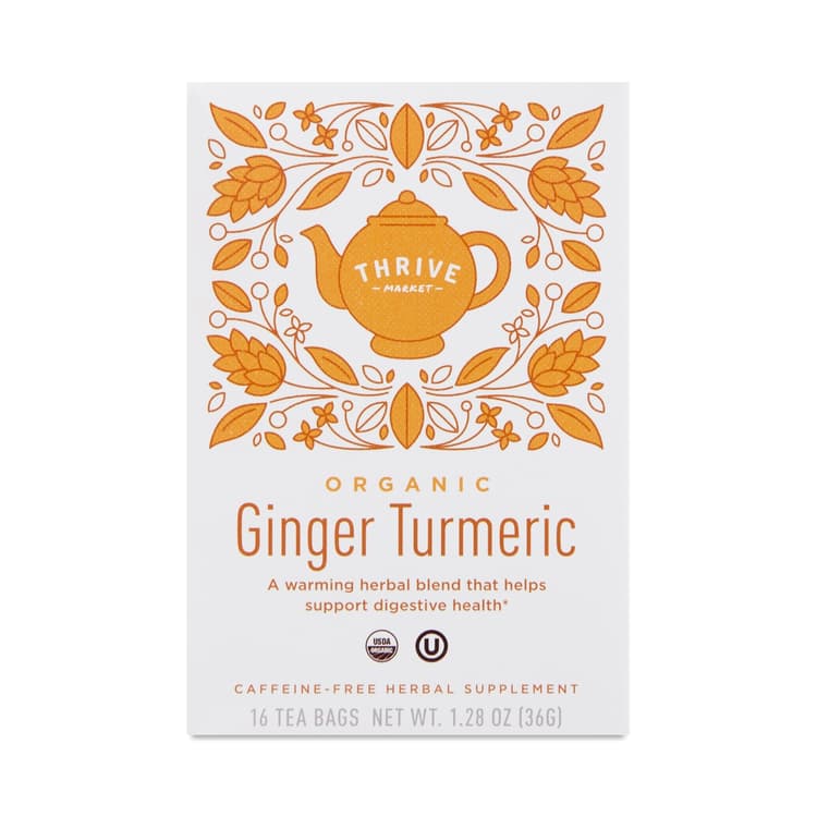 Thrive Market Organic Ginger Turmeric Tea
