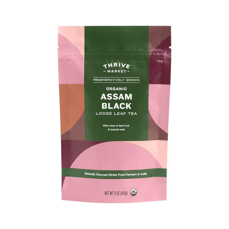 Thrive Market Regeneratively Grown Organic Assam Black Loose Leaf Tea