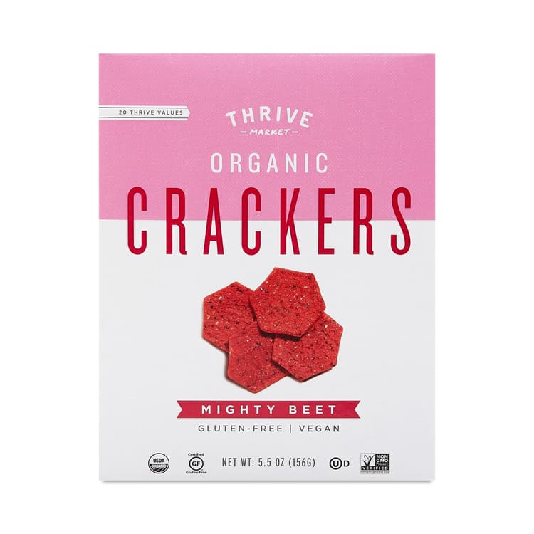 Organic Beet Crackers
