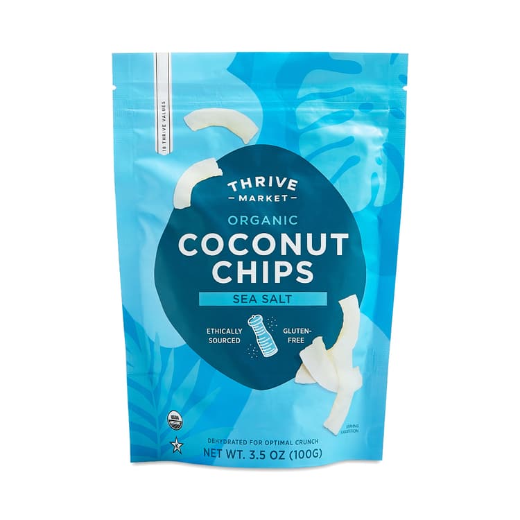 Thrive Market Organic Coconut Chips Sea Salt