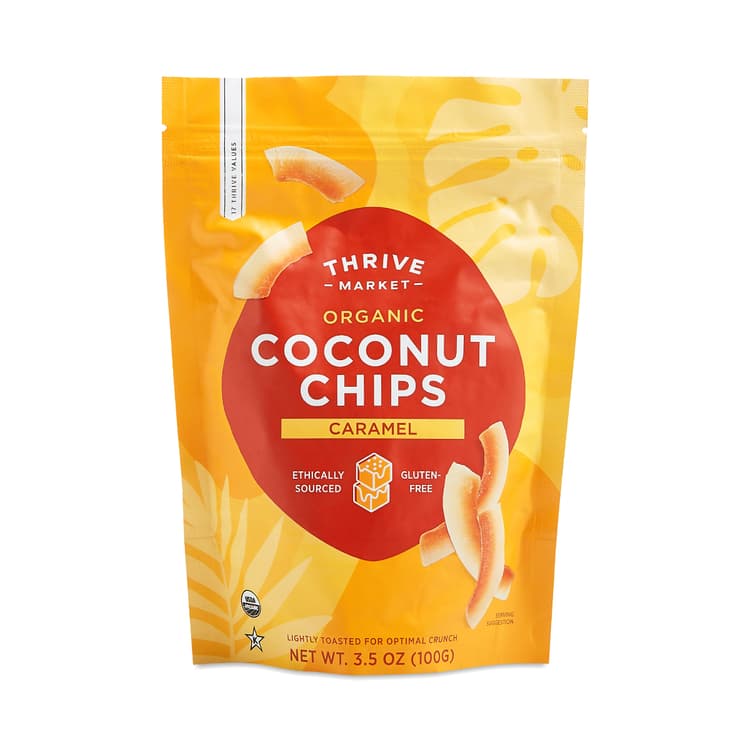 Thrive Market Organic Coconut Chips, Caramel