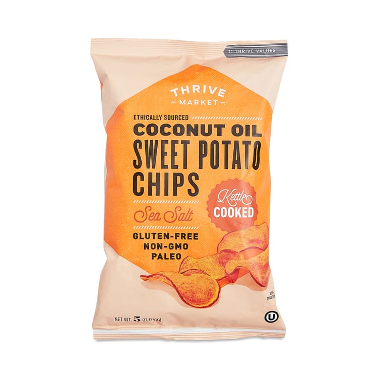 Thrive Market Coconut Oil Sweet Potato Chips