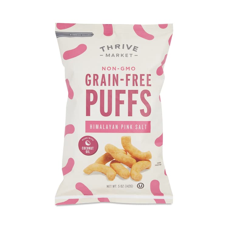 Thrive Market Non-Gmo Grain-Free Puffs, Himalayan Salt