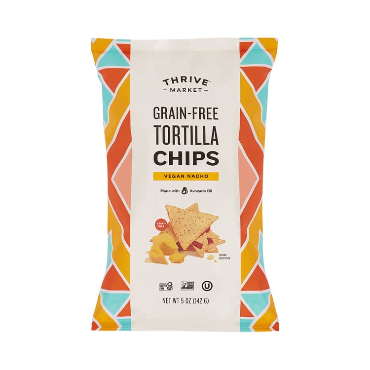 Thrive Market Grain-Free Vegan Nacho Tortilla Chips