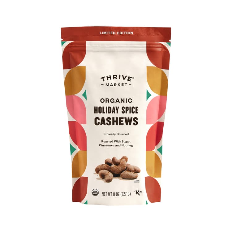Thrive Market Organic Holiday Spice Cashews