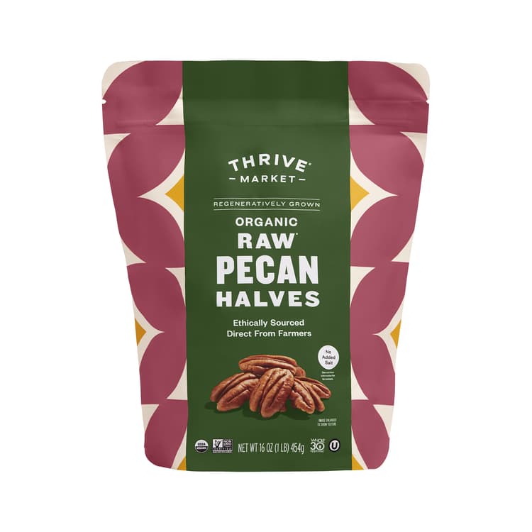 Thrive Market Regeneratively Grown Organic Raw Pecan Halves