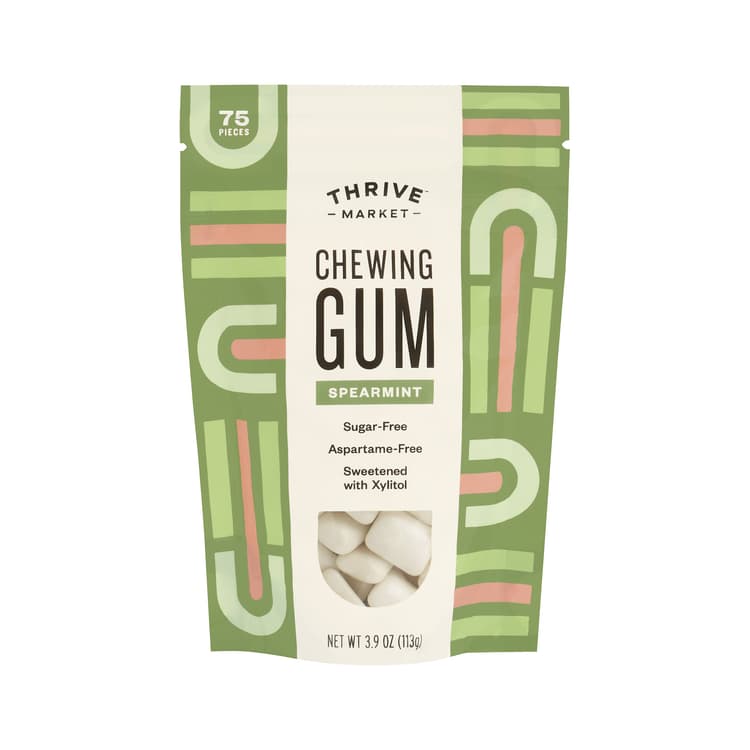 Thrive Market Spearmint Xylitol Gum