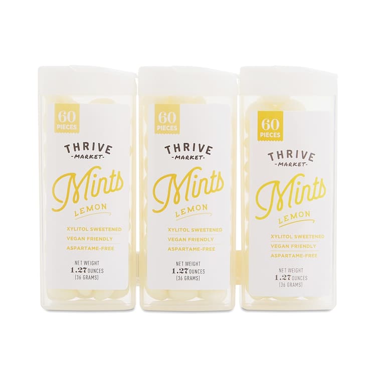 Xylitol Mints, Lemon