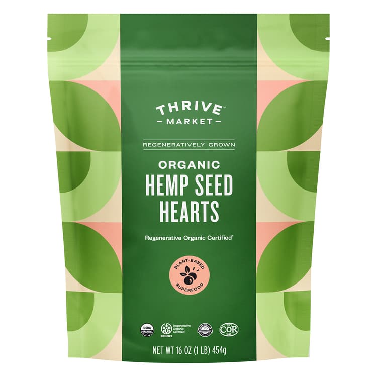 Thrive Market Regeneratively Grown Organic Hemp Seed Hearts
