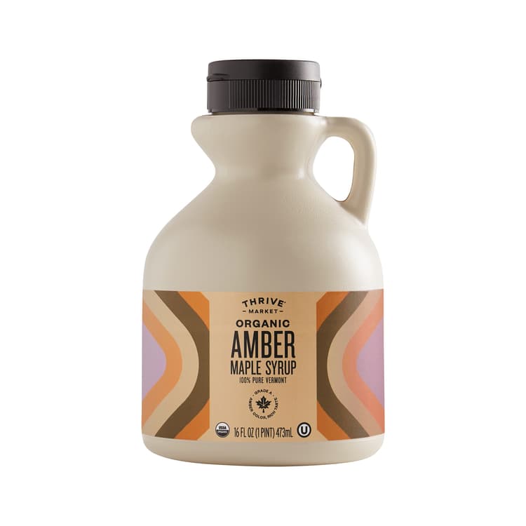 Thrive Market Organic Amber Maple Syrup, Grade A