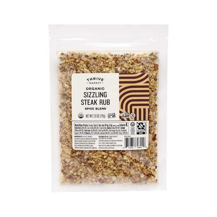 Thrive Market Organic Sizzling Steak Rub