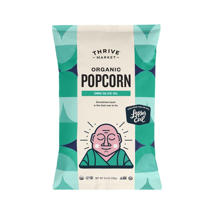 Thrive Market Organic Popcorn, Omg Olive Oil
