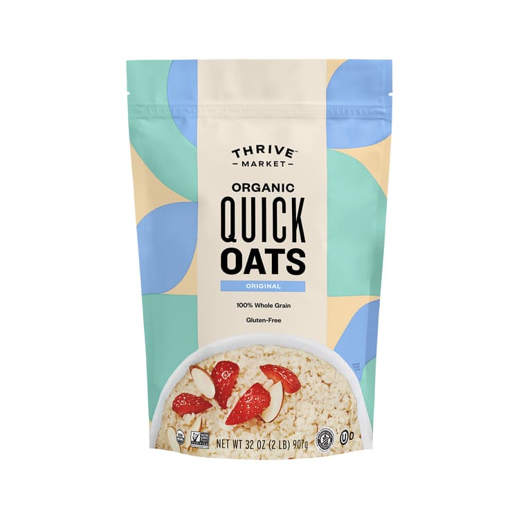 Thrive Market Organic Quick Oats, Original