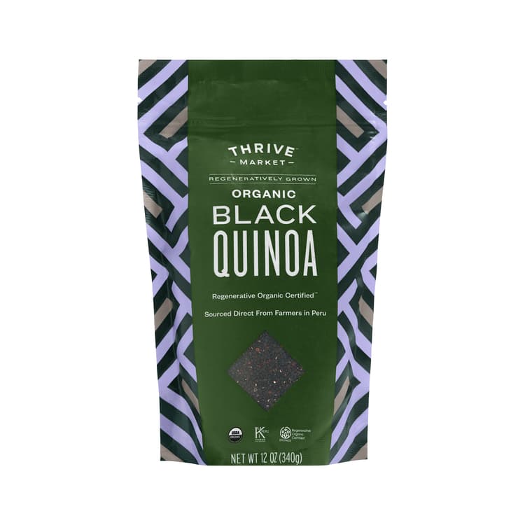 Thrive Market Regeneratively Grown Organic Black Quinoa