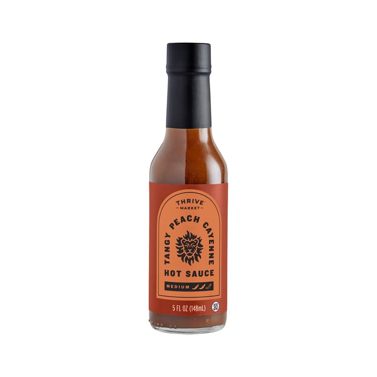 Thrive Market Tangy Peach Cayenne Hot Sauce