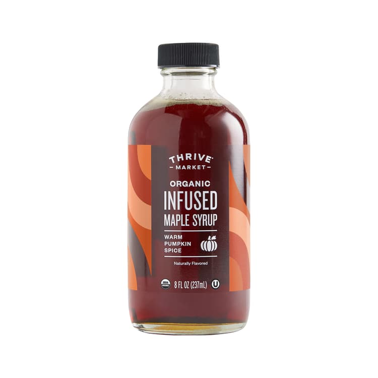 Thrive Market Organic Infused Maple Syrup, Warm Pumpkin Spice