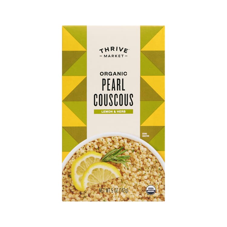 Thrive Market Organic Pearl Couscous, Lemon & Herb