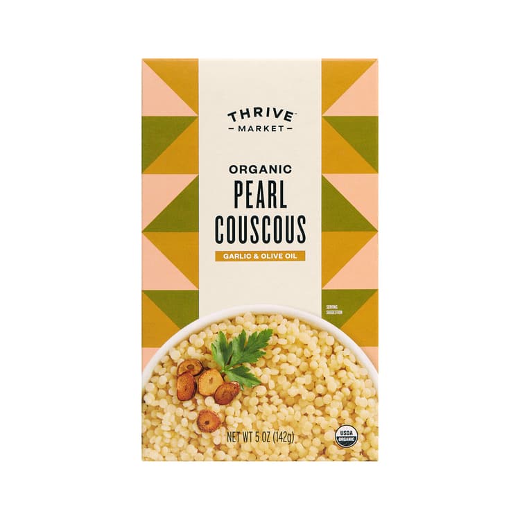 Thrive Market Organic Pearl Couscous, Garlic & Olive Oil