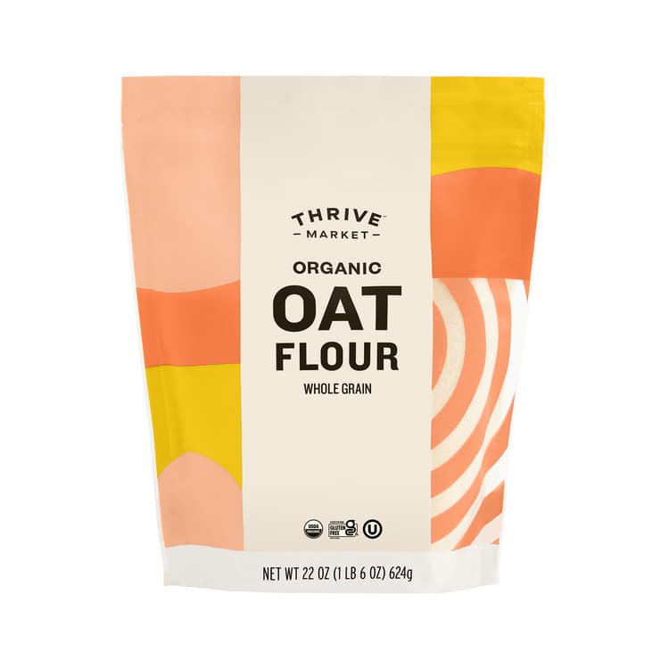 Thrive Market Organic Oat Flour, Whole Grain