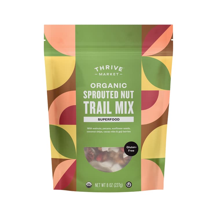 Thrive Market Organic Sprouted Nut Trail Mix Superfood