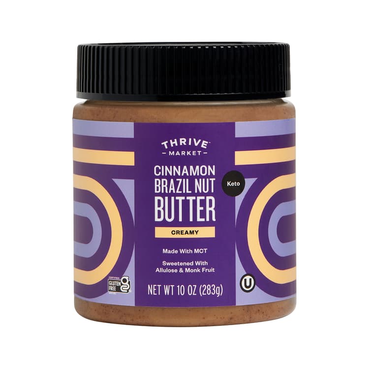 Thrive Market Cinnamon Brazil Nut Butter