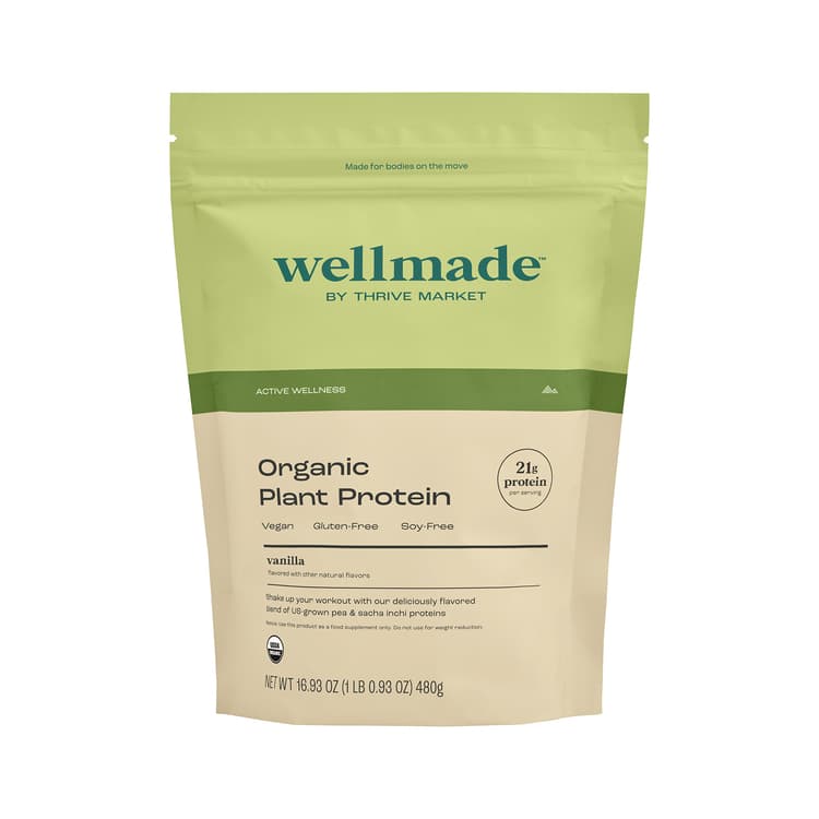Wellmade By Thrive Market Organic Plant Protein Vanilla