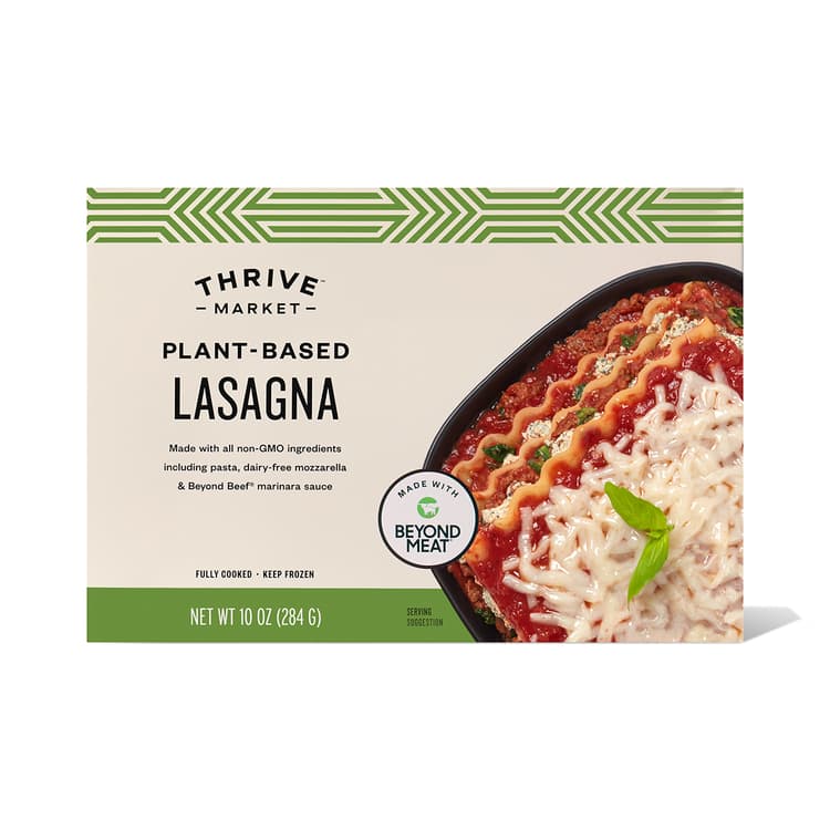 Thrive Market Plant-Based Lasagna With Beyond Meat