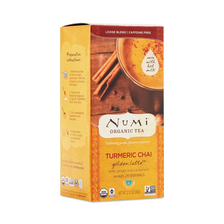 Numi Tea Turmeric Chai Golden Latte
