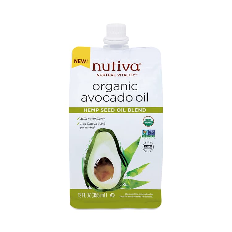 Organic Avocado Oil, Hempseed Oil Blend