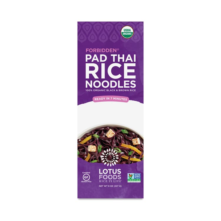 Lotus Foods Organic Forbidden Pad Thai Rice Noodles
