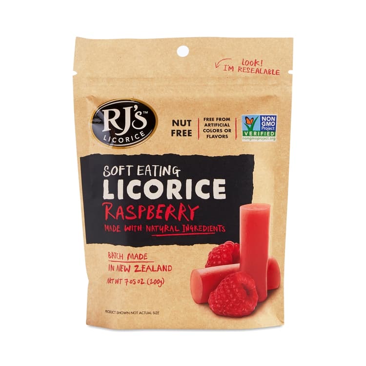 Rj'S Licorice Soft Eating Licorice Raspberry