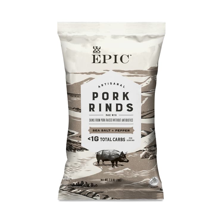 Epic Sea Salt & Pepper Pork Rinds