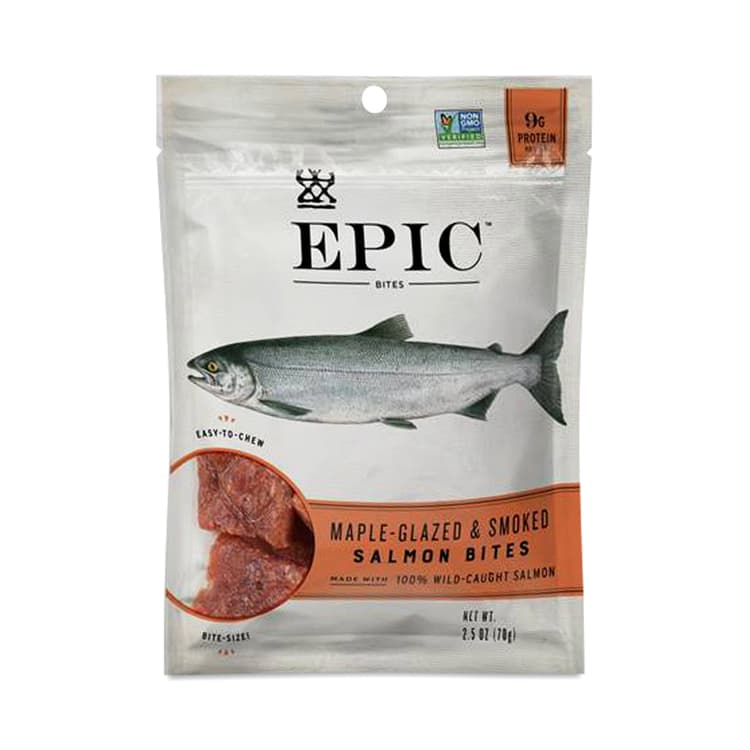 Epic Maple Glazed & Smoked Salmon Bites
