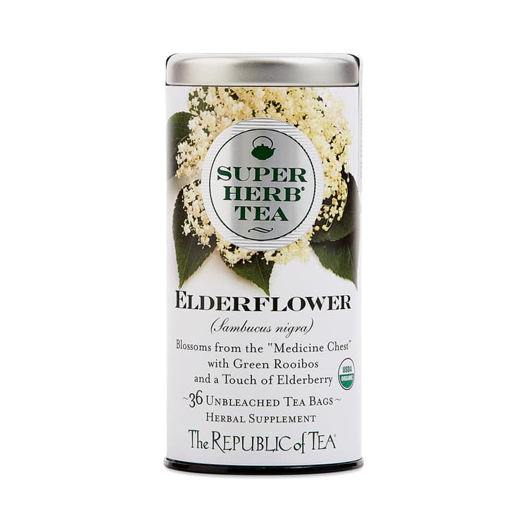 The Republic Of Tea Organic Elderflower Superherb Tea