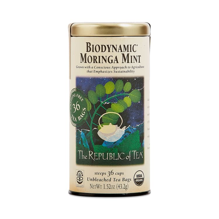 The Republic Of Tea Biodynamic Moringa Mint Tea