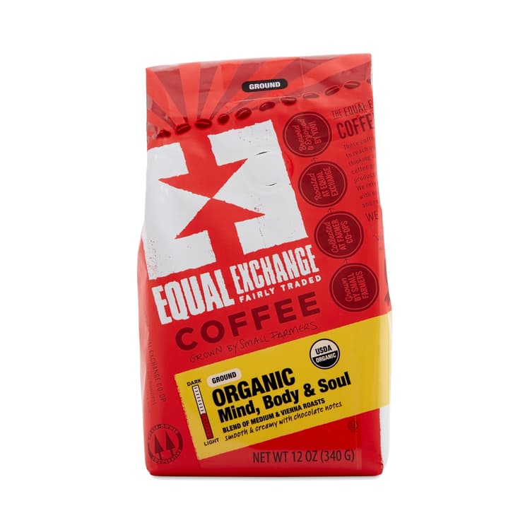 Equal Exchange Organic Mind, Body And Soul Ground Coffee