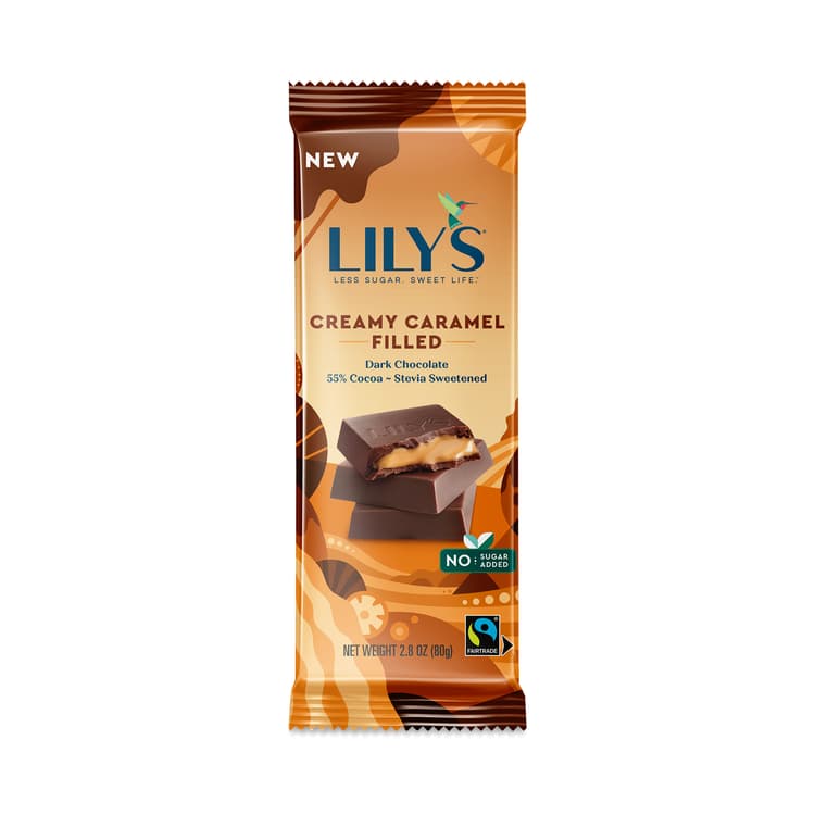 Lily'S Creamy Caramel Filled Dark Chocolate