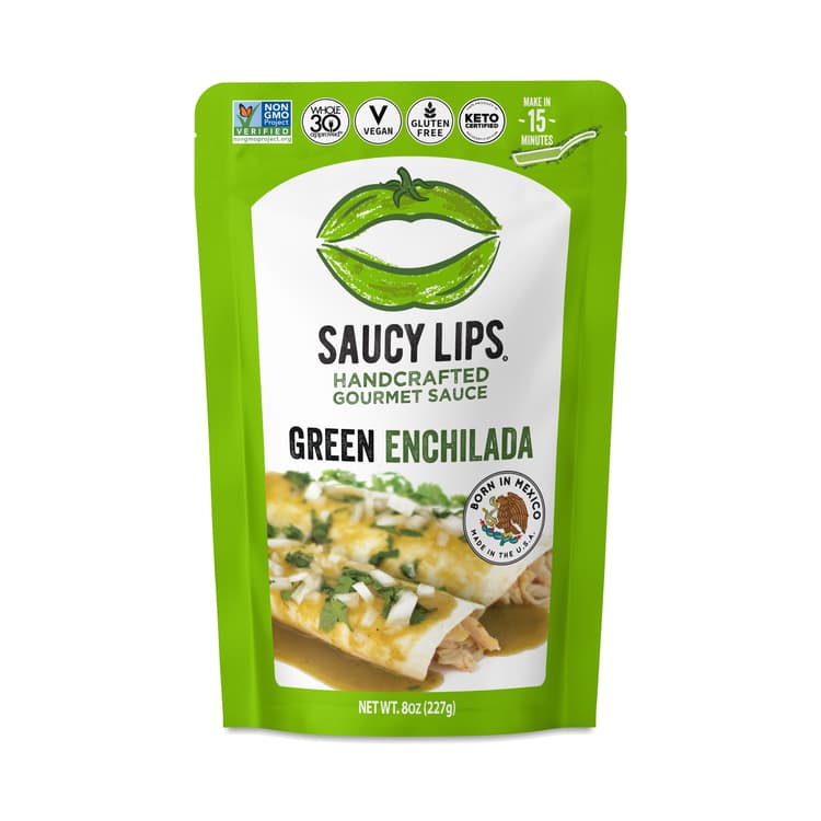 Saucy Lips Green Enchilada Sauce
