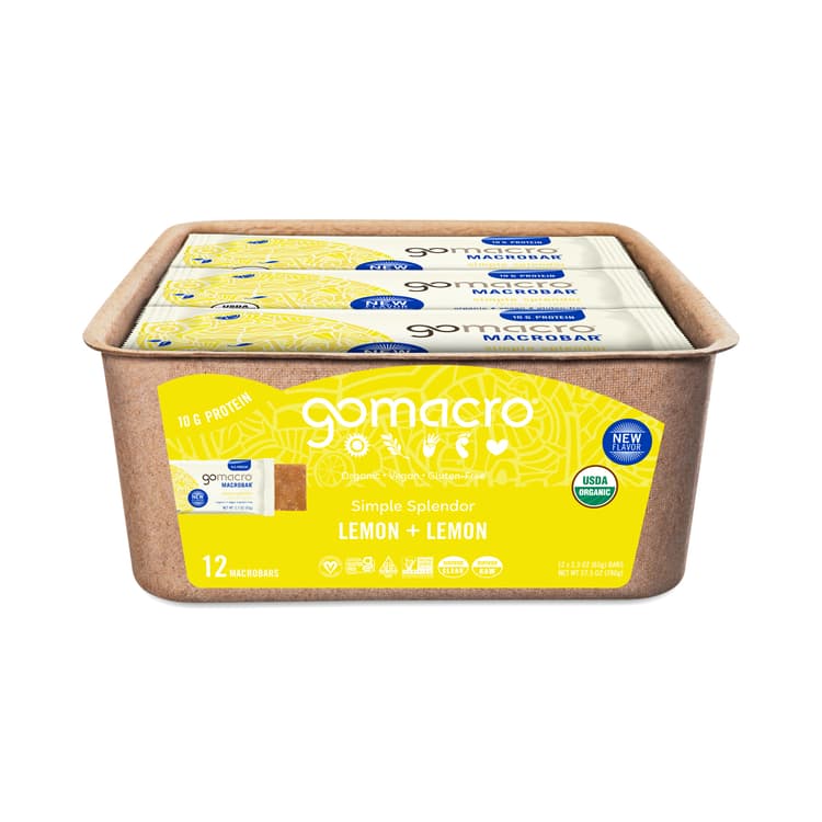 Gomacro Macrobar, Lemon & Lemon