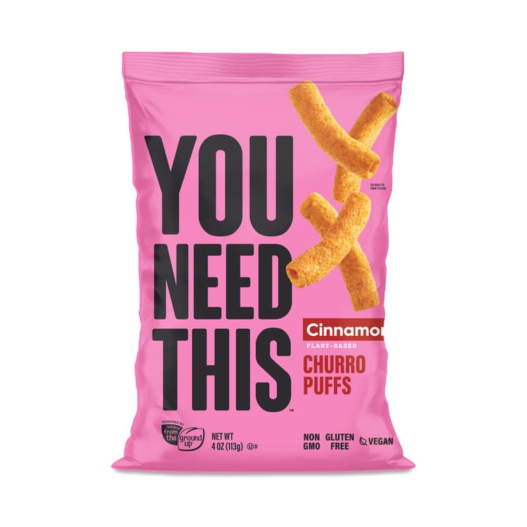 From The Ground Up You Need This, Churro Puffs, Cinnamon