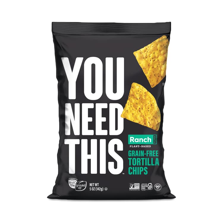 From The Ground Up You Need This, Grain-Free Tortilla Chips, Ranch